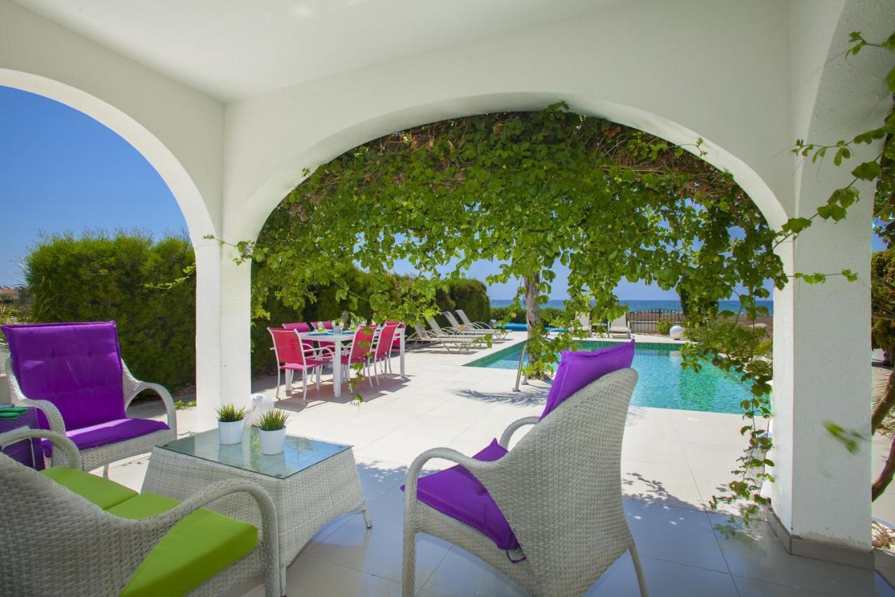 Ayia Thekla Seafront Villa Lavender Agia Napa Exterior foto
