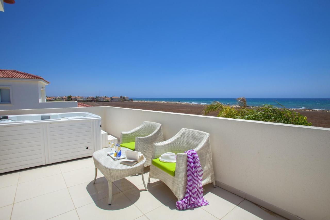 Ayia Thekla Seafront Villa Lavender Agia Napa Exterior foto