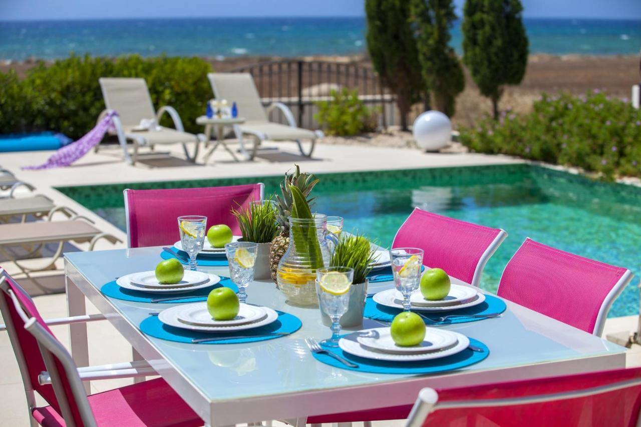 Ayia Thekla Seafront Villa Lavender Agia Napa Exterior foto
